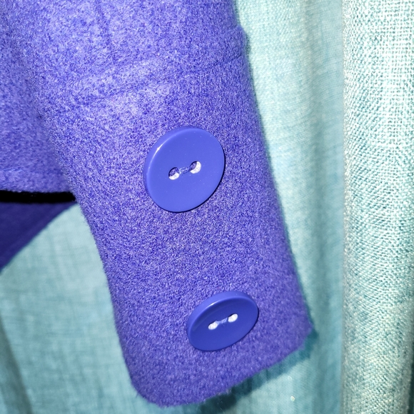 Womens Blue fall/winter Jacket - Picture 6 of 6